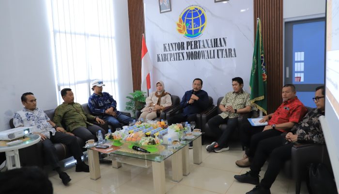 Kanwil BPN Sulteng Perkuat Pengawasan Kinerja Pertanahan di Morowali Utara