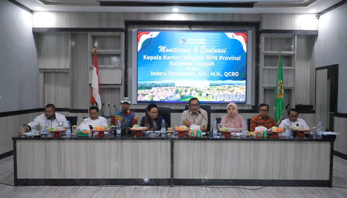 Kinerja Kantor Pertanahan Morowali Dievaluasi, Kanwil BPN Sulteng Tekankan Penguatan Pelayanan