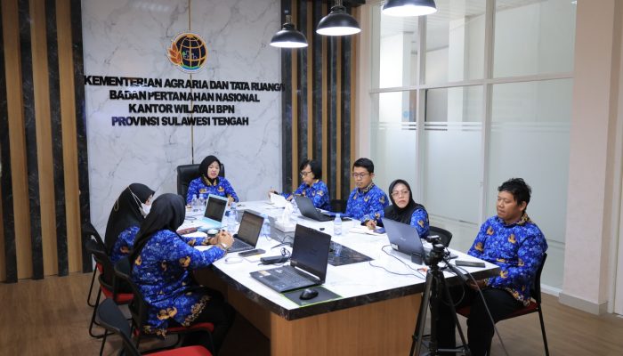 Monev Tata Usaha, Kanwil BPN Sulteng Perkuat Administrasi Kantor Pertanahan