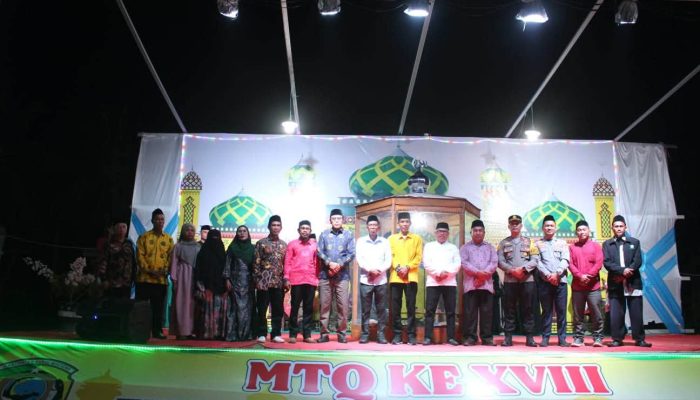 MTQ ke-18 Kasimbar Ditutup, Bupati Erwin Burase Dorong Generasi Muda Cintai Al-Qur’an