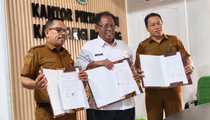 9 Program Transformasi Pelayanan Ditindaklanjuti, Parimo Teken PKS dengan BPN