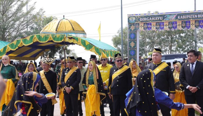Hadiri HUT Buol, Erwin Burase Dorong Kebersamaan dalam Membangun Daerah