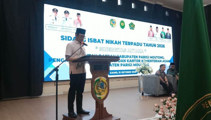 Sidang Isbat Nikah Terpadu Parigi Moutong, 25 Pasangan Lolos Verifikasi Administrasi