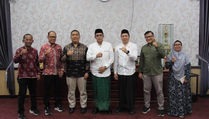 Audiensi KPP Pratama Palu, Pemkab Parimo Dorong Penguatan Koordinasi Data