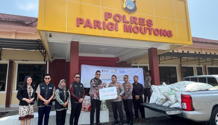 BRI Cabang Parigi Dukung Swasembada Pangan Parimo, Puluhan Kilogram Bibit Jagung Disalurkan
