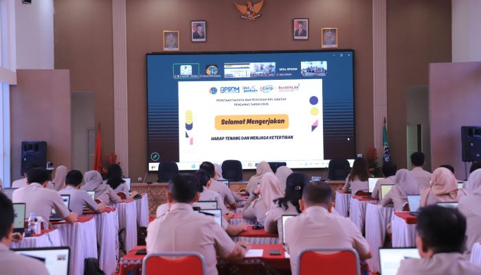 62 Pegawai Ikuti Pemetaan Talenta dan Pengisian KRS BPN Sulteng