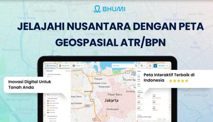 Bhumi ATR/BPN Permudah Penelusuran Informasi Tanah, Status Hukum Tetap Perlu Dicek Resmi